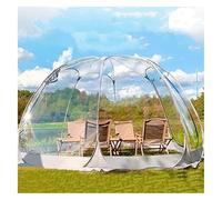 Bubble House Camp Tente d 'exterieur Transparente pour 4 a 6 personnes Igloo Dome Garden Patio Canopy Shelter Warm Winter Conservatory (en inglés)