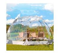 Bubble House Camp Tente d 'exterieur Transparente pour 4 a 6 personnes Igloo Dome Garden Patio Canopy Shelter Warm Winter Conservatory (en inglés)