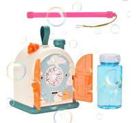 Bubble House Machine | House Design Automatic Bubble Maker Toys | 20 Holes Atmosphere Maker with Light and Sound, Upgrade Bubble Blower, Outdoor Toys for Parties and Events