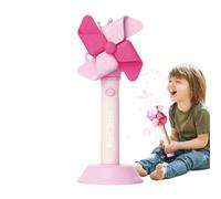 Bubble Machine - Electric Bubble Maker Toy with Music and Light | 3 Gear Interactive Glow Windmill Bubbles Blower for Kids Backyard, Garden Party, cumpleaños, Pascua, Navidad, actividades al aire