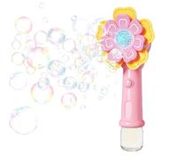 Bubble Machine for Kids - Bubble Maker | Electric B́ubble Maker Rotating B́ubble Wand Battery B́ Ubble Toy | for Outdoor Indoor Home Backyard Beach Pool School Preschool Play