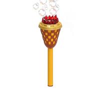 Bubble Machine Handheld Automatic Torch Shape Fun Toy Illumination Wand
