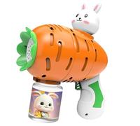 Bubble Machine Party, LED Bubble Maker, Rabbit Carrot Bubble