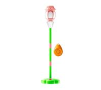 Bubble Machine Streetlight Toy, Remote Control Bubble Blower with LED Lights Music Effect Automatic Bubbles Maker Outdoor Party Fun Device, Kids Birthday Backyard Garden Summer Play Entertainment