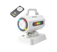 Bubble Maker - Automatic High Output Bubble Machine, Remote Control Battery Powered RGB LED Light Bubbles Maker, Party Supplies | For Kids Party Wedding Outdoor Backyard Beach Pool