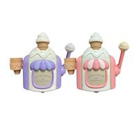 Bubble Maker Ice Cream Toy - Pretend Play Educational Bath 23x8x20.5cm, Abs Water Activity | Boys Girls Indoor Outdoor Shower Pool Fun Creativity Learning Interactive Kids Entertainment Present Ages 4