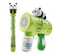 Bubble Maker para niños - 2 Piezas Lindo Panda Bubble Shooter Toy | Divertido de soplado al Aire Libre para niños pequeños | Juego de para aliviar el estrés en el Patio Trasero,
