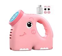 Bubble Maker Toy, Automatic Handheld Bubble Machine, 6.69x5.51x2.56 Inches, Cartoon Animal Design, Outdoor Solution, Battery Powered, Portable, Fun for Boys Girls Kids Adults