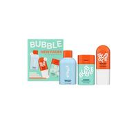 Bubble - New Faces All Ages Starter Kit - Gel Cleanser, Moisturising Moisturizer, Refreshing Toner, Complete Skin Care Kit for Fresh