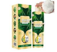 Bubble Plantas Champú Tinte para el Cabello,Champú para teñir el Cabello Planta,Colores de Pelo Vegetales Naturales Inmediatos Espuma Extracto de Plantas, Natural y Fácil de Aplicar En Casa O Al Aire