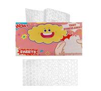 Bubble Pop Sheets - Stress Relief Toy | 25 Sheets PP Fidget Sensory Paper with 20x10cm Size, Compact Lightweight Design for Kids Boys Girls Adults Men Women, Home Office Relaxation Activity