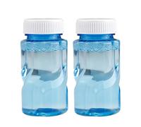 Bubble Solution Refill, Concentrated Liquid for BubbleGuns, 2pcs Bubble Maker Fluid in Random Colors, BubbleBlaster Refill Bottles for Outdoor Toy Use & Nonstop Play Activities