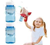 Bubble Solution Refill Pack, Toy Bubbles Liquid Supply, 50 ml Bottle Size for Summer Play, Ready Mix Formula Detail, Kids Toy Category, Use for Bubble Machines Outdoor Games Activities
