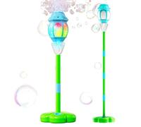 Bubble Spray Tower, Foaming Orb Cannon, Outdoor Party Blower, Automatic Adjustable LED for Illumination Stand Toy Backyard Pool Wedding Beach Family Gathering Summer Activities Fun Gift
