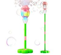 Bubble Spray Tower, Foaming Orb Cannon, Outdoor Party Blower, Automatic Adjustable LED for Illumination Stand Toy Backyard Pool Wedding Beach Family Gathering Summer Activities Fun Gift
