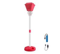 Bubble Stand Machine - ABS 121cm, Electric Bubble Blower, Light and Music | Height Adjustable, Kids Bubbles Machine, Automatic Bubbles Maker For Birthday, Daycare, Backyard, Beach, Parties