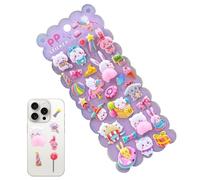 Bubble Stickers - Cartoon Decal Set with Kids Crafts Scrapbooks, Decorative Stickers for Party Birthday Classroom Use, Colorful Crafting Material for Journals and DIY Projects