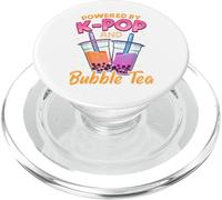 Bubble Tea Boba K-Pop Music Lover Korean Milk Matcha Anime PopSockets PopGrip para MagSafe