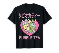 Bubble tea kawaii cute Japanese letters anime lover cartoon Camiseta