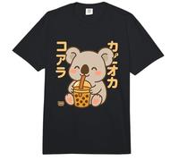 Bubble Tea Koala Boba Kawaii Tapioka Anime Cute Comfort Colors Adult Heavyweight T-Shirt