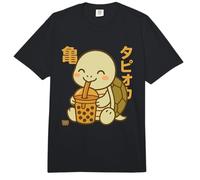 Bubble Tea Tortuga Boba Kawaii Tapioka Anime Cute Comfort Colors Adult Heavyweight T-Shirt