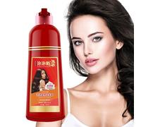 Bubble Tinte natural para el cabello | Bubble Hair Tinte Crema - 500 ml Bubble Hair Color Color Champú de larga duración, Champú instantáneo Bubble Natural Hair Dye, Bubble Dyeing Foam Champú para