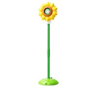 Bubble Tower - Sunflower Street Lamp Bubbles Machine Toy with Music, Automatic Bubbles Blower with Water Sprayer, Outdoor Bubble Maker, Garden Party Machine for Backyard Lawn Celebration