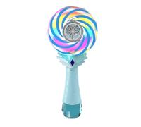 Bubble Wand,Creador de burbujas divertidas - Recargable Multicolor en forma de molino de playa para cumpleaños, escuela, boda, fiesta, juego al aire libre