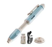 Bubble Wand Machine - Automatic Light Up Bubbles Maker Pen | Handheld Bubble Blower Toy with Magic Drawing Effect, Long Battery Life For Indoor Outdoor Play, Kids Age 3+