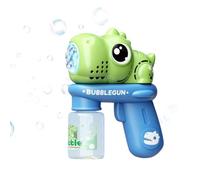 Bubble Wand Toy, Foam Blower Machine, Dinosaurio Design Bubble Maker, Battery Powered Leakproof Handheld, for Outdoor Night Party Backyard Birthday Lawn Pool Kids Girls Boys Ages 3-8 Youth Adults Fun
