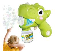 Bubble Wands, Interactive Leak-Proof Dinosaur Bubble Machine for Kids, Automatic Bubble-Blower Toy Party Favors, Outdoor Summer Play for Boys Girls Parks Beaches Backyards