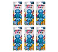 BUBBLEBABY Ambientador y Eliminador de Olores para Coche Perfume Ocean SPA (Paquete de 6)