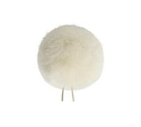 Bubblebee Industries The Windbubble Lavalier - Parabrisas color blanco roto, tamaño 4 (8-13 mm), reduce el ruido del viento, compatible con Sennheiser MKE 2, MicBooster Clippy EM272, Shure WL183