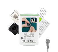 Bubblebee - Kit de ocultación de micrófono para micrófono Lavalier Sennheiser ME 2, reducción de ruido y viento, cubierta y funda para creadores de contenido, videógrafos, ingenieros de audio y