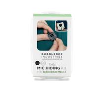 Bubblebee The Mic Hiding Kit Per Sennheiser ME 2-II, Nero e Bianco
