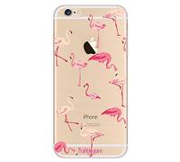 Bubblegum® para modelos iPhone colección con diseño de animales - funda gel TPU suave y protectora, Mini Ostrich, iPhone 6 6s