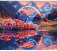 Bubbles 300 Piece Jigsaw Puzzles for Adults, Colourful, Challenging & Brainteasing Adult Puzzles 300 Pieces Scenery, Fun jigsaws for The Whole Family 16x11 Inch