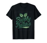 Bubbly by Nature Celebration Gráfico de Hojas de Burbuja Camiseta