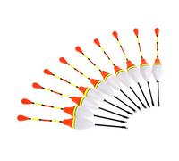BUBEFSKD 10 Uds Flotadores De Pesca Carpa Conjunto Bobber Stick para Aparejos Pesca Vertical 4# 3 0g Tubo Flotador para Peces
