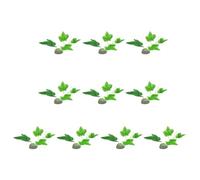 BUBEFSKD 10 UNIDS Plantas De Tanques Peces Decoración Sumergible Vida Planta Artificial Acuarios Adorno Paisajismo Terrario Paisaje Acuario Accesorios Paisajismo