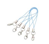 BUBEFSKD 100 Piezas Teléfono Lanyard Carabiner Muñeca Poliéster Perfecto Para Teléfonos Claves Reproductor MP3 Y Cámaras Cable, talla única, como se describe