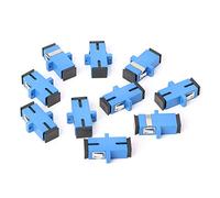 BUBEFSKD 10pcs/UPC Adaptador de fibra de vidrio Brida de fibra óptica/UPC Conector Personalizar