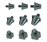 BUBEFSKD 12 tacos de fútbol para clavos de fútbol, tacos de repuesto para mujer, hombre, niño y niña, tacos de repuesto, multicolor, 11mm