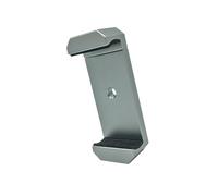 BUBEFSKD 2. Abrazadera de teléfono ligera de aleación de aluminio tornillo de 1/4 pulgadas para trípodes de transmisión en vivo accesorios soporte de clip para trípode de teléfono