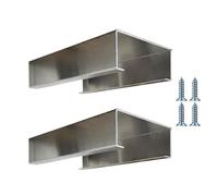 BUBEFSKD 2 sets de ahorro de espacio para tarros de almacenamiento de 4oz/8oz/12 onzas/16/24/32/64 suspendidos