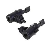 BUBEFSKD 2 unidades de inflador de bicicleta para bomba de aire de válvula, adaptador, boquilla, accesorios para bicicleta, accesorios de ciclismo, para hombres, mujeres, carreteras, cadena de volante