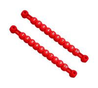 BUBEFSKD 2pcs Table Football Counter Foosball Air Hockey Scoring Units Counters Scores Keeper 10 Números Indicadores de calificación de plástico fútbol zapatos de portería