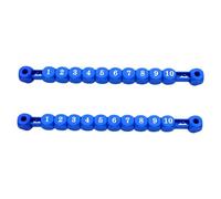 BUBEFSKD 2pcs Table Football Counter Foosball Air Hockey Scoring Units Counters Scores Keeper 10 Números Indicadores de calificación de plástico fútbol zapatos de portería