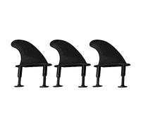 BUBEFSKD 3 piezas TPU Soft Tops Surfs Aletas y 6 Tornillos Set Soft Surfboard Thrusters Luz Cola Fácil de Transportar Accesorios de Tabla de Surf Rueda dentada Equipo de Deportes Acuáticos