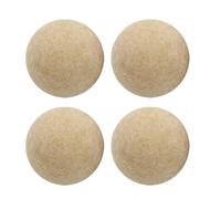 BUBEFSKD 4 Uds Pelota De Corcho Madera 36mm Futbolín para Fútbol Juego Repuesto Corcho